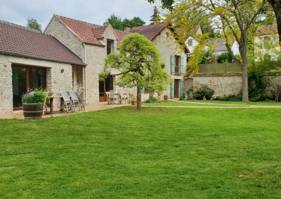 Jardin à Crespieres